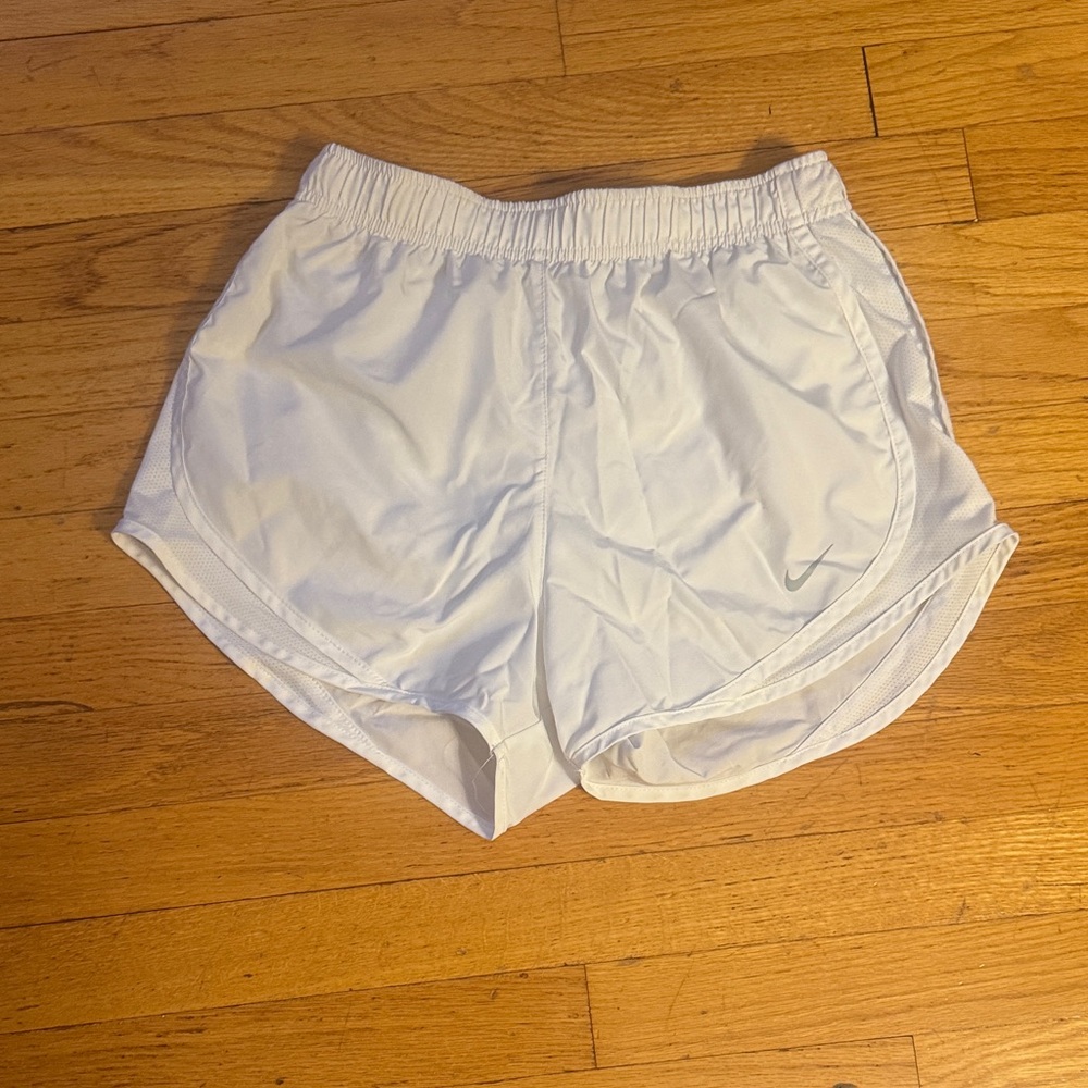 Nike Women's Athletic White Shorts
